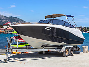 Boat and trailer transport
